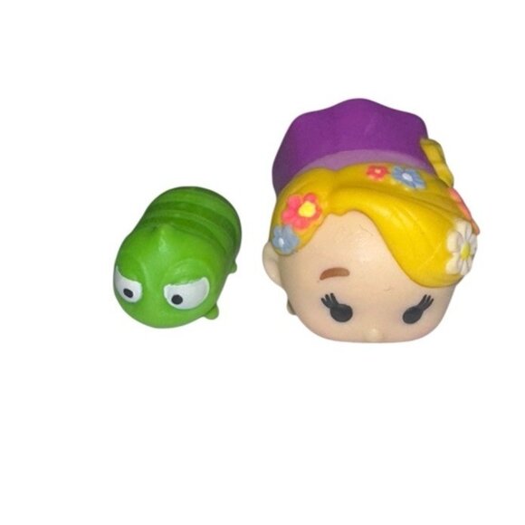 Disney Tsum Tsum Lot of 2 from Tangled Vinyl - Picture 1 of 3